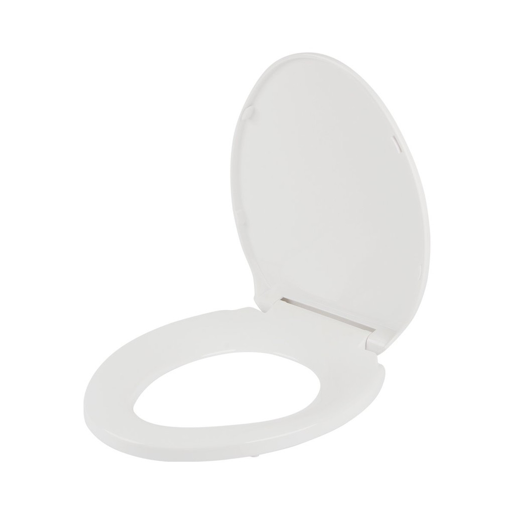 KASSA ฝารองนั่งพลาสติก ทรงรี SLOW CLOSE รุ่น C792 S&C สีขาว