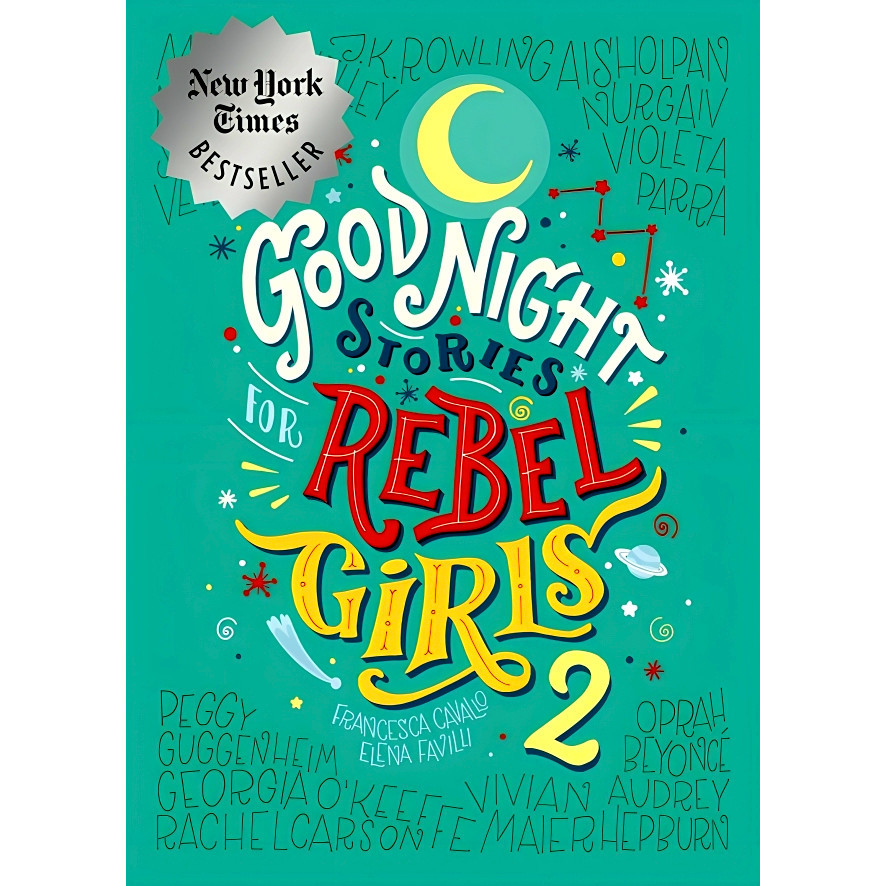 BBW หนังสือ Goodnight Stories For Rebel Girls 2 By Elena Favilli ISBN: 9780997895827
