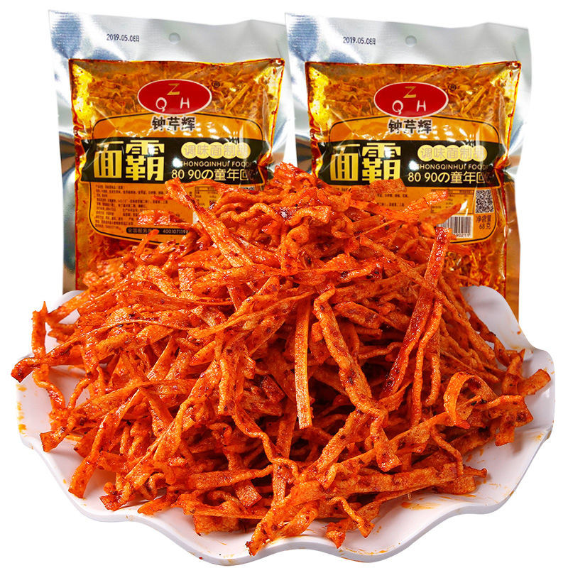 Zhong Qinhui Noodle Boss Spicy Strips Internet Celebrity Spicy Chips Spicy Fragrant Spicy Shreds8090