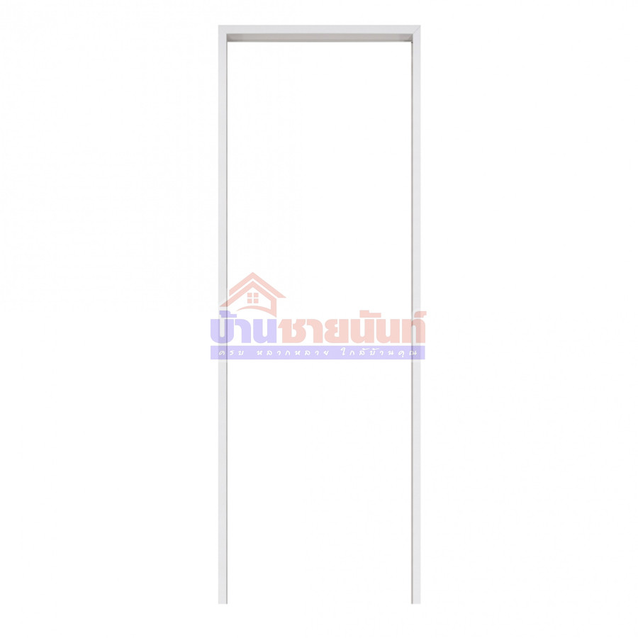 Bathic วงกบประตู UPVC 70 x 200 สีขาว