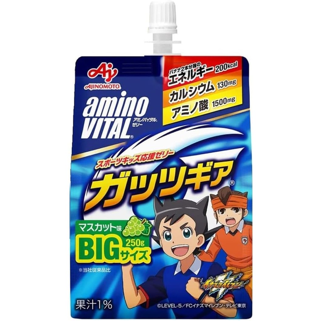 Ajinomoto Amino Vital Jelly Drink Guts Gear 2 flavers (Muscat, apple) ซอง 250g 【ส่งตรงจากญี่ปุ่น】เคร
