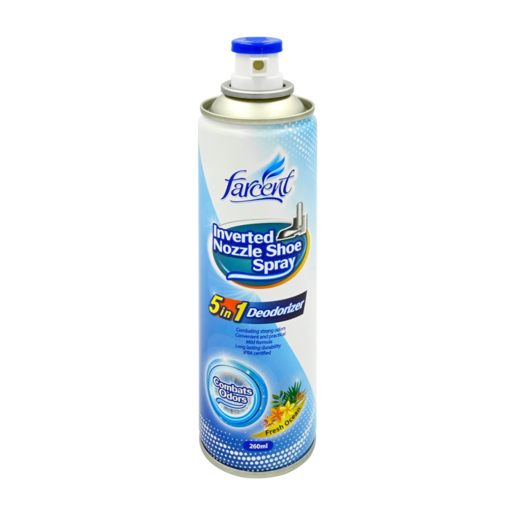 ฟาร์เซ็นท์ สเปรย์ขจัดกลิ่นรองเท้า FARCENT 260 มล.