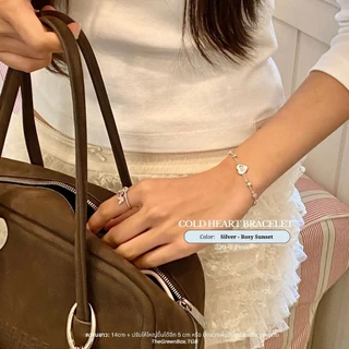 กำไล Cold Heart Bracelet ใส่แล้วสวยมากก แพ้ง่ายใส่ได้ - The Green Box