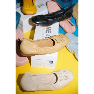 รองเท้าเเฟชั่นผู้หญิงเเบบคัชชูส้นเตี้ย No. 44-7 NE&NA Collection Shoes
