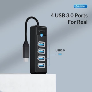 [ออกใบกำกับ- ทักแชท] ORICO PW4U PWC2U อะแดปเตอร์ฮับ USB3.0/USB-C 4 พอร์ต USB HUB Splitter 5Gbps สําหรับแล็ปท็อป PC