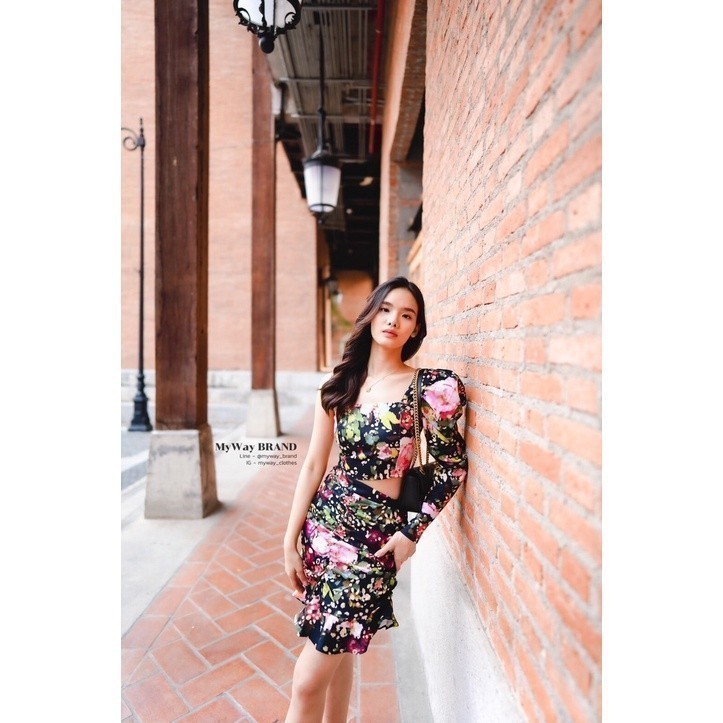 MyWay Brand : Veronica Set (ซื้อเป็น Set ชุดเซ็ท ใส่โค้ด "MYWAY90" คละไซส์ ซื้อแยกชิ้นได้