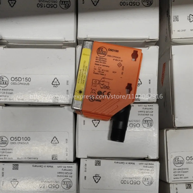 ⁂1ชิ้นต้นฉบับใหม่เซ็นเซอร์วัดระยะทางเซ็นเซอร์ O5D101 O5D102 O5D150 O5D151