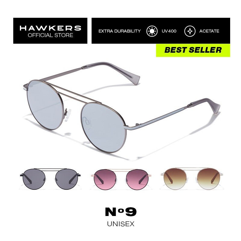 HAWKERS MIRRORแว่นกันแดด ยอดฮิต Polarized UV400 Unisex [ของแท้]