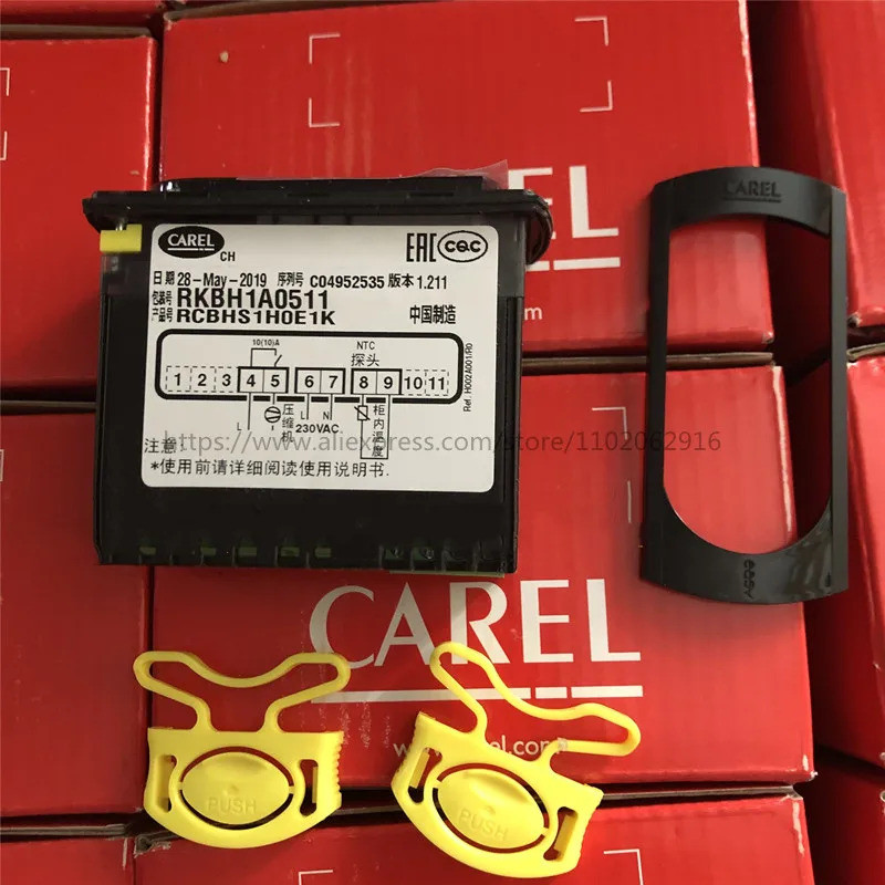 <0>CAREL ตัวควบคุมอุณหภูมิของแท้ใหม่ RKBH1A0511: RCBHS1H0E1K
