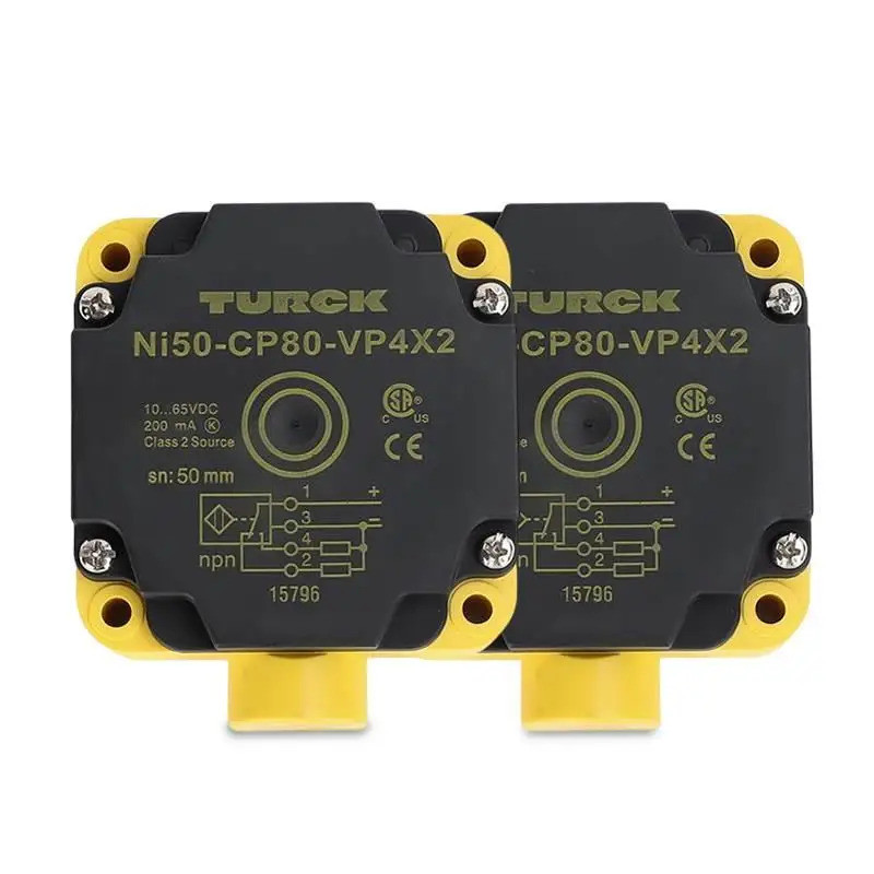 <0>NI50-CP80-VP4X2 NI50-CP80-VN4X2 เซ็นเซอร์สวิตช์ความใกล้เคียง Turck ใหม่คุณภาพสูง