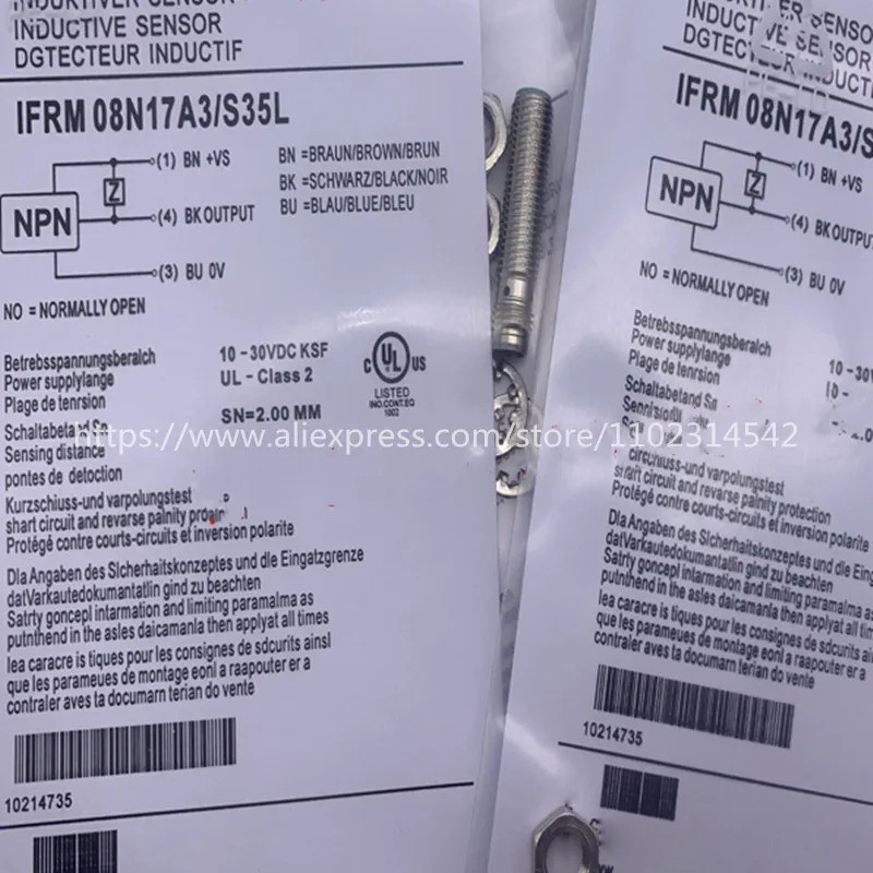 <0>3PCS สวิตช์ใกล้เคียงคุณภาพสูง IFRM 08P37A1/S35L IFRM 08N37A1/S35L IFRM 06N37A1/S35L IFRM 06N17G1/