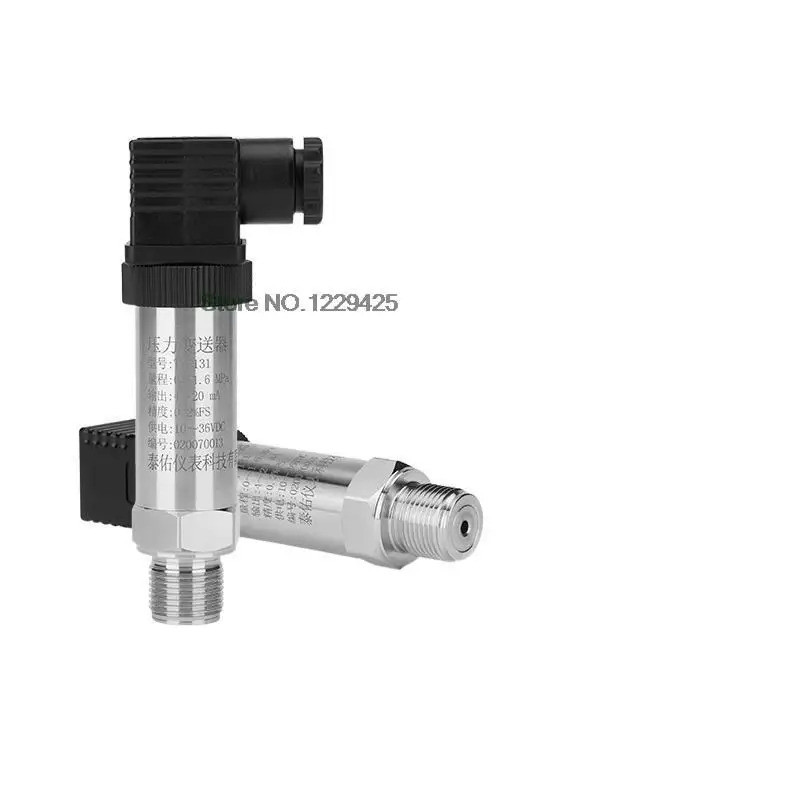 <0>-1~0~16bar/10bar, แหล่งจ่ายไฟ 10~30VDC, G1/4, เอาต์พุต 0-5V, 0.5%, เซ็นเซอร์แปลงแรงดัน