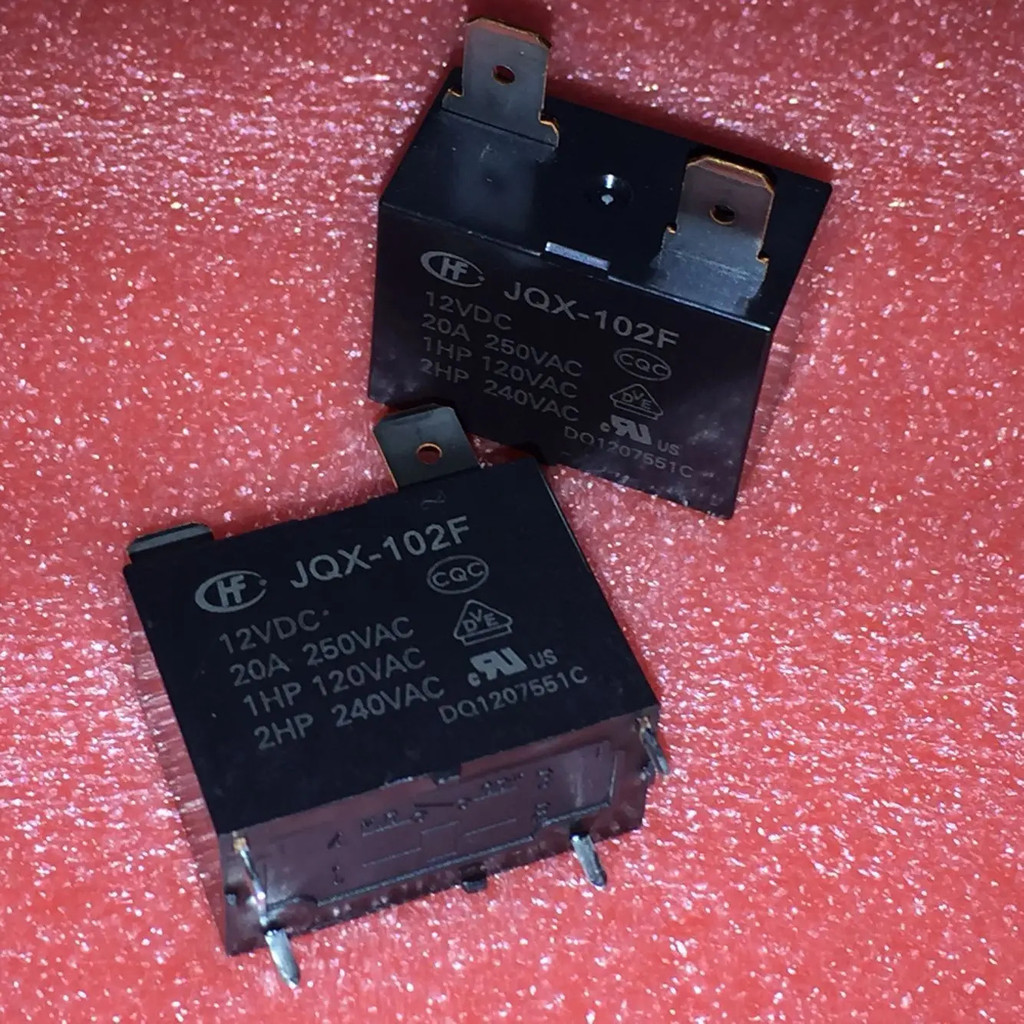 <0>จัดส่งฟรี 10ชิ้น/ล็อต รีเลย์ใหม่ 100% ของแท้ JQX-102F/012 JQX-102F-12VDC JQX-102F 12VDC 20A 4PIN