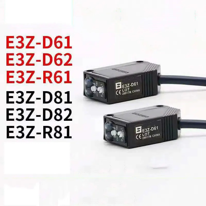 <0>1PC สวิตช์โฟโตอิเล็กทริค E3Z-D61 D62 D81 D82 R61 LS61 LS81 T61 T81 เซ็นเซอร์