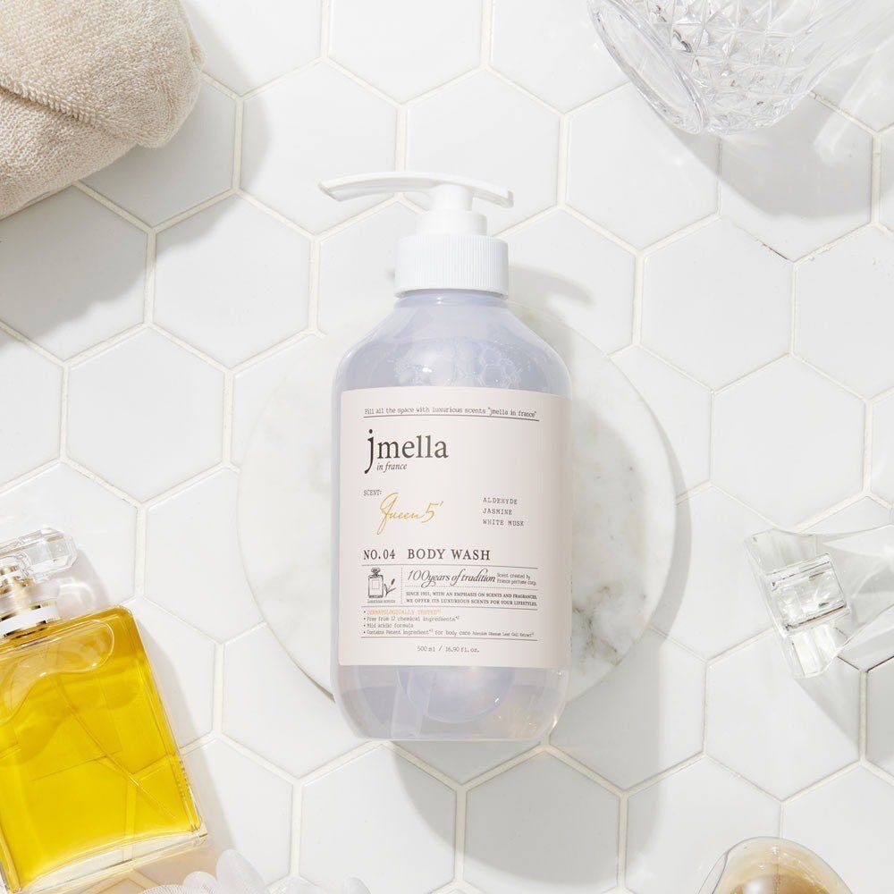 Jmella in france Body Wash / Body Lotion No.04 - 500ml (ครีมอาบน้ำ / โลชั่น)