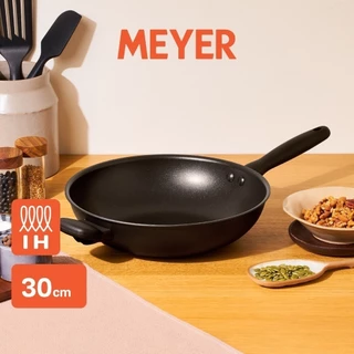 MEYER MIDNIGHT กระทะผัดทรงลึก hard-anodize ขนาด 30 ซม. Stirfry (85079-TE12)