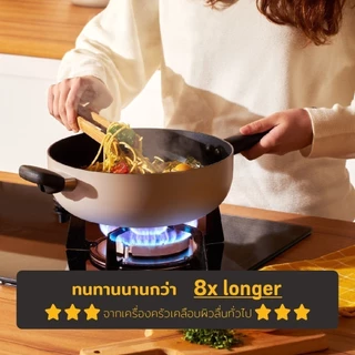 MEYER Bauhaus กระทะเชฟอเนกประสงค์ ขนาด 26 ซม./4.3 ลิตร Chef's pan (13767-TE12)