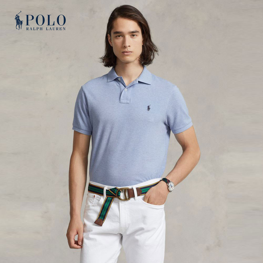 Polo Ralph Lauren POLO เสื้อโปโล รุ่น MNPOKNI1N820402 สี 400 BLUE