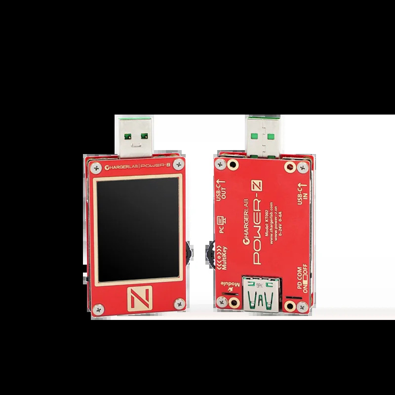 ชาร์จLAB POWER-Z เครื่องทดสอบแรงดันไฟฟ้า USB PD KT002 หัวชาร์จ เครื่องทดสอบเครือข่าย