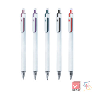 Quantum ปากกา ปากกาลูกลื่น เจลลูลอยด์ โซลเมท 0.5  (คละสี) จำ…