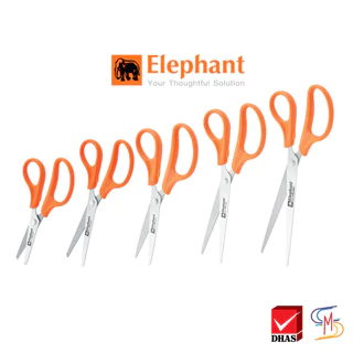 Elephant ตราช้าง กรรไกร OFB ขนาด 5-9 นิ้ว