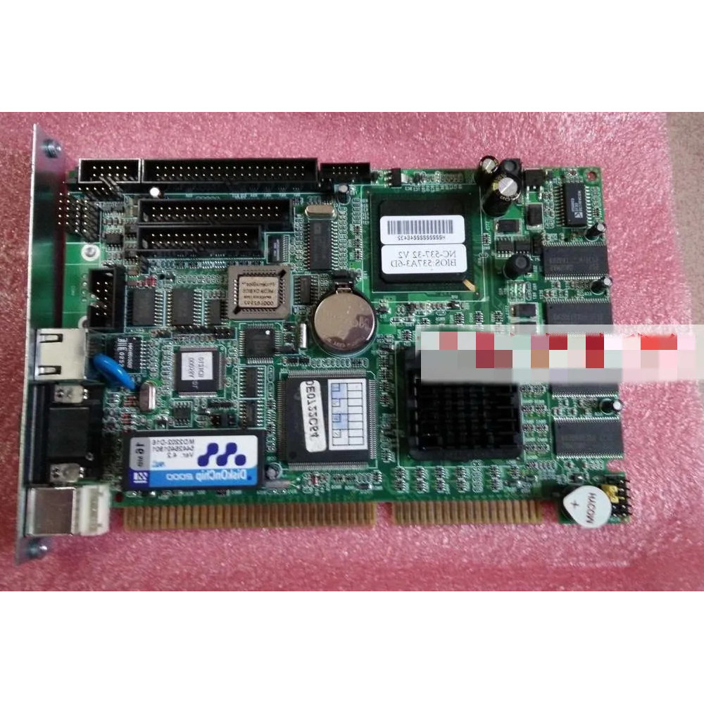 NC-537-32 V2 BIOS: 537A3-6D 537A3-5D เมนบอร์ดอุปกรณ์ควบคุมอุตสาหกรรม
