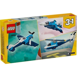 LEGO Creator 31160 Aircraft: Race Plane (178pcs.), Building Blocks, Kids Toy