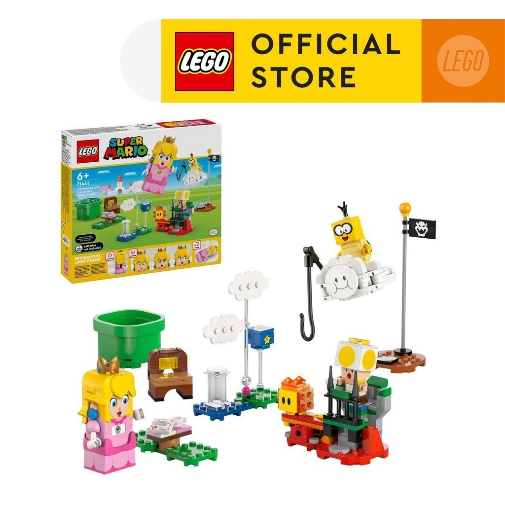 LEGO Super Mario 71441 Adventures with Interactive LEGO Peach (208 Pieces)