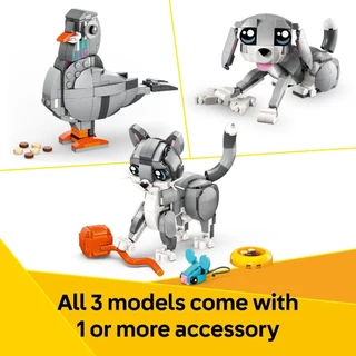 LEGO Creator 31163 Playful Cat (407pcs.), Building Blocks, Kids Toy