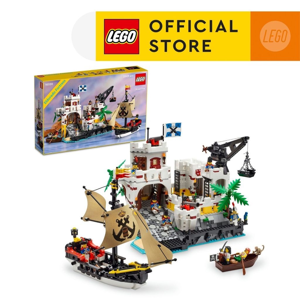 LEGO Icons 10320 Eldorado Fortress Building Kit (2,509 Pieces)