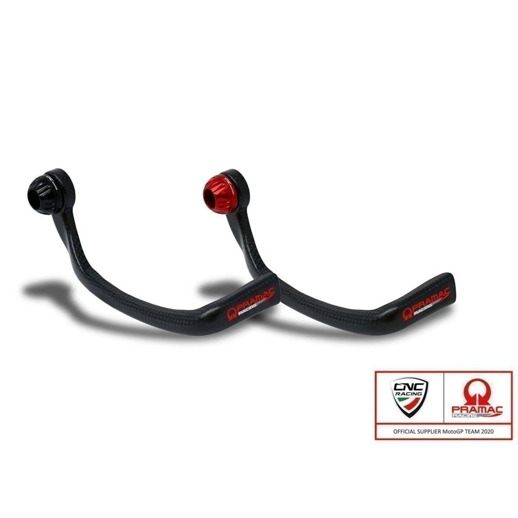 CNC RACING การ์ดก้านเบรก CARBON CNC PRAMAC GLOSSY HONDA ADV 350 RED PL150KBPR230