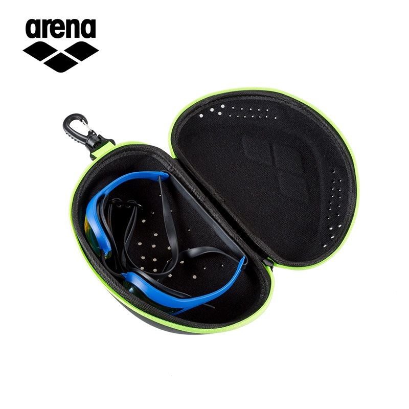 กล่องเคสกระจกกันน้ำ arena กล่องเก็บของว่ายน้ำ ป้องกันหมอก กล่องเก็บแว่นตาขนาดใหญ่สำหรับอุปกรณ์ว่ายน้ำ BNU7