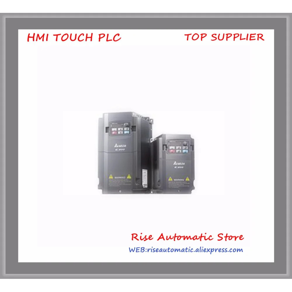 VFD-C200 อินเวอร์เตอร์ ไดรฟ์มอเตอร์ AC 3เฟส 380V 5.5Kw 7.5HP 12A 600HZ ใหม่ VFD055CB43A-20