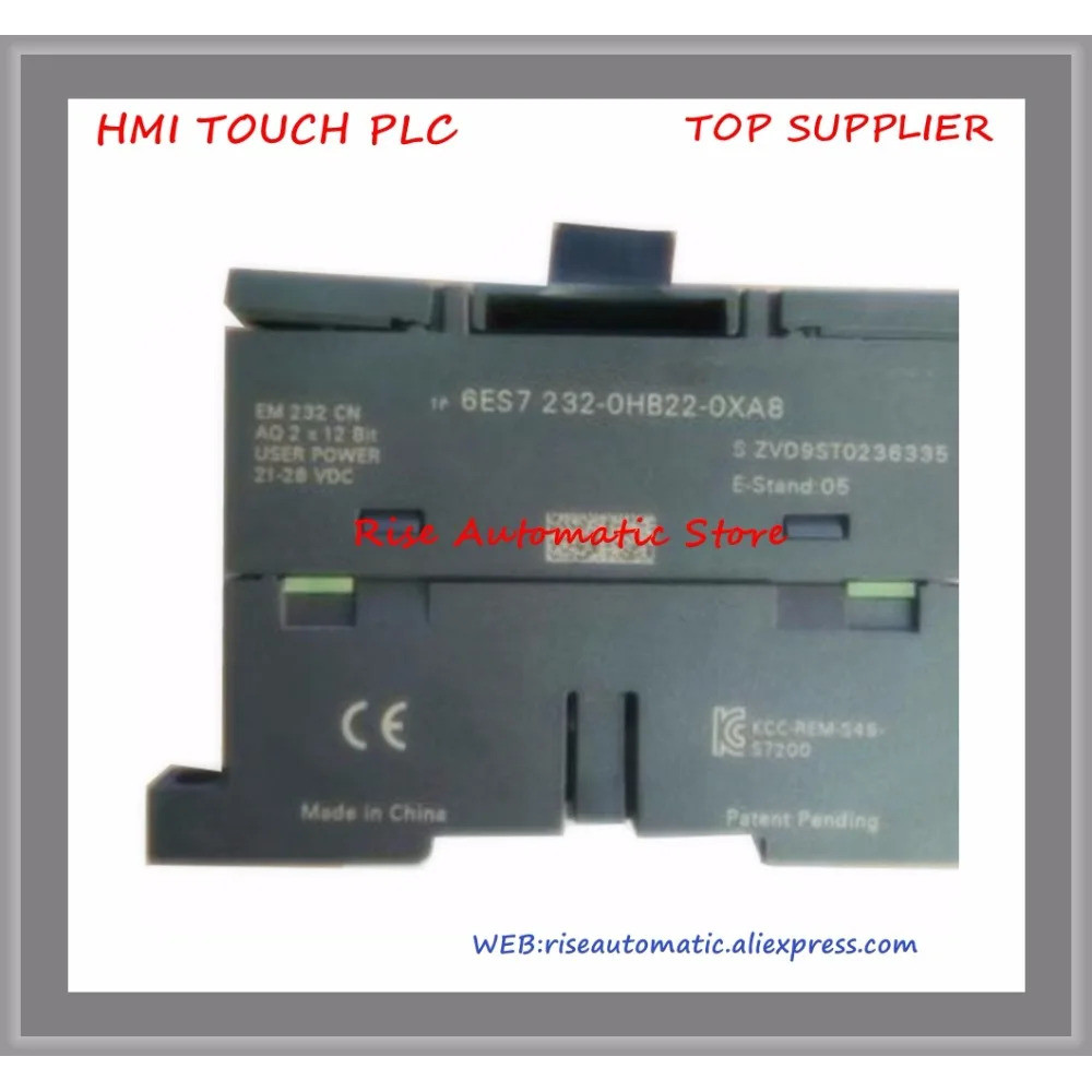 6ES7232-0HB22-0XA8เดิม S7-200อนาล็อกเอาท์พุทโมดูล PLC โมดูล6ES7 232-0HB22-0XA8 6ES72320HB220XA8ใหม่