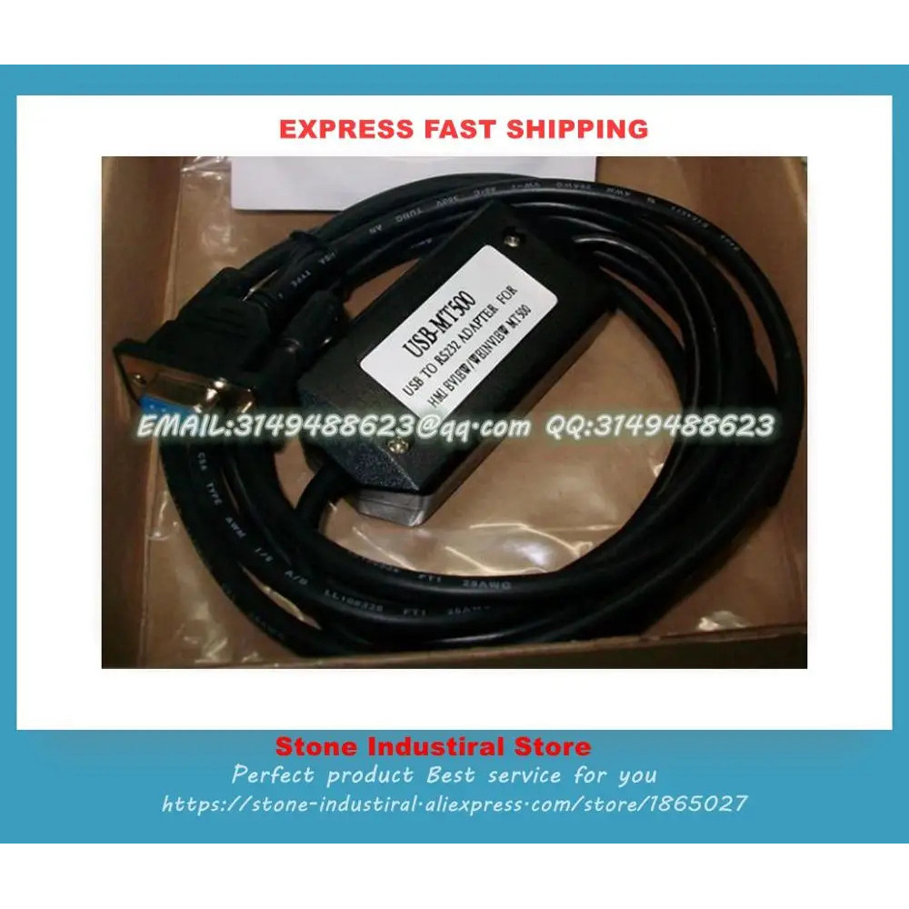 สายเคเบิล USB-MT500 ใหม่สำหรับหน้าจอสัมผัส HMI MT506 MT508 MT509 MT510