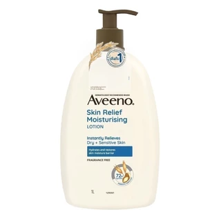 อาวีโน่ โลชั่นทาผิว สกิน รีลีฟ มอยส์เจอร์ไรซิ่ง โลชั่น 1000 มล. Aveeno Skin Relief Moisturizing Lotion 1000 ml.