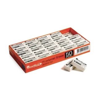 Quantum ยางลบ QE600-50 ขาว จำนวน 50 ก้อน