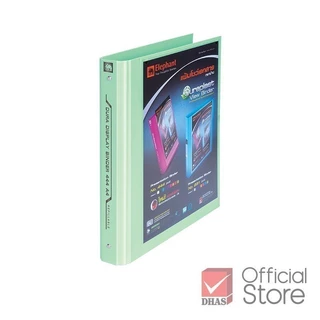 Elephant แฟ้มห่วง 3 ห่วง แฟ้มโชว์เอกสาร A4 รุ่น 444 สีพาสเทล – จำนวน 1 เล่ม