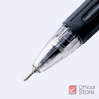 Quantum ปากกา ปากกาดำ ปากกาโหล ปากกาลูกลื่น 007 Hitz ดำ 0.7 จำนวน 50 ด้าม