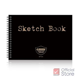 Master Art สมุดวาดรูป สมุดสเก็ตซ์ SP104 A5 จำนวน 1 เล่ม