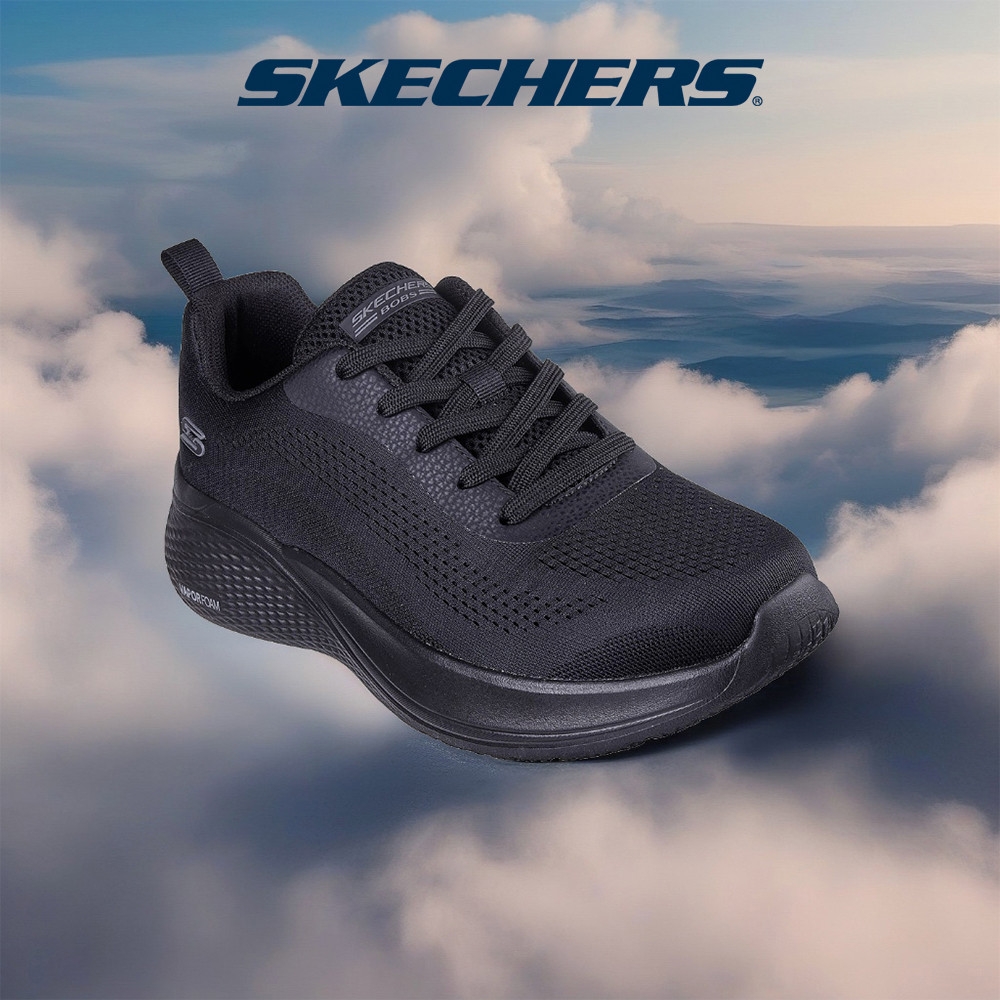 Skechers สเก็ตเชอร์ส รองเท้าลำลองผู้ชาย Men BOBS Infinity Vapor Exact Casual Shoes - 118250-BBK