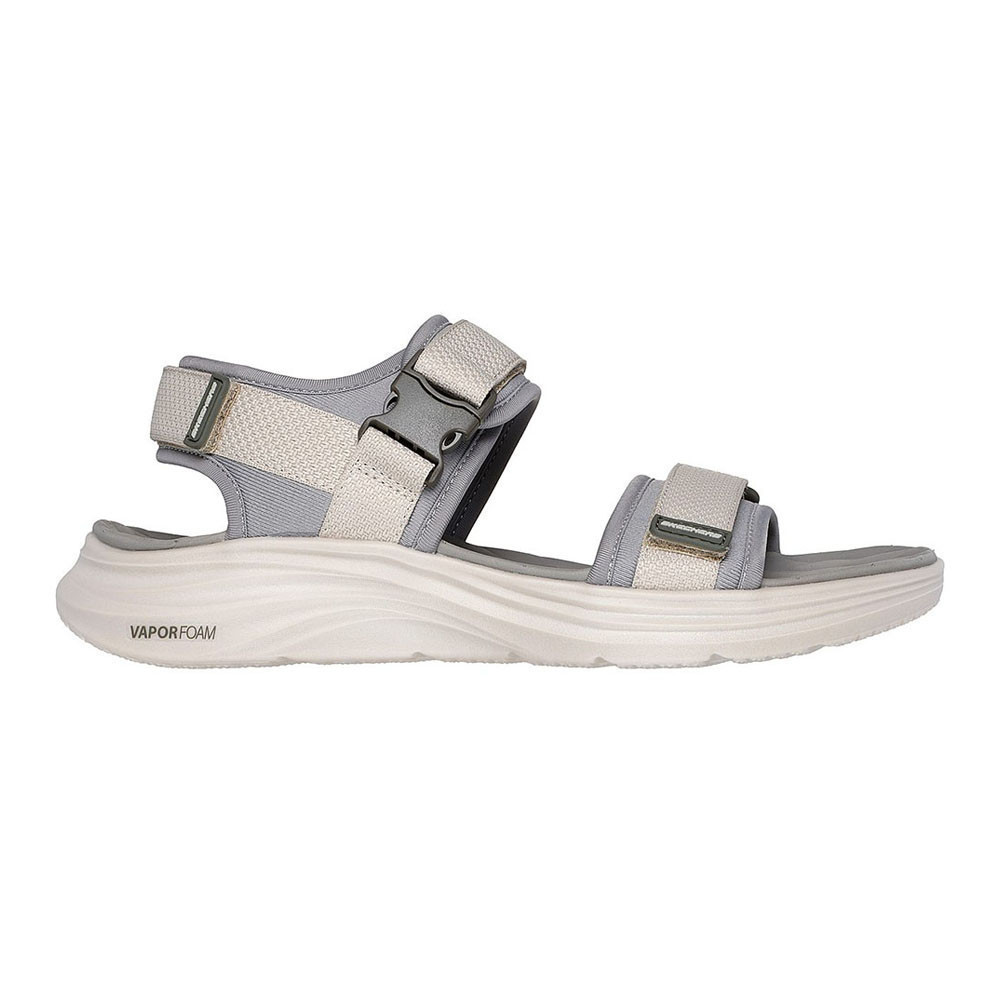 Skechers สเก็ตเชอร์ส รองเท้าแตะผู้ชาย Men Vapor Foam Sandal Sport Shoes - 232899-NAT