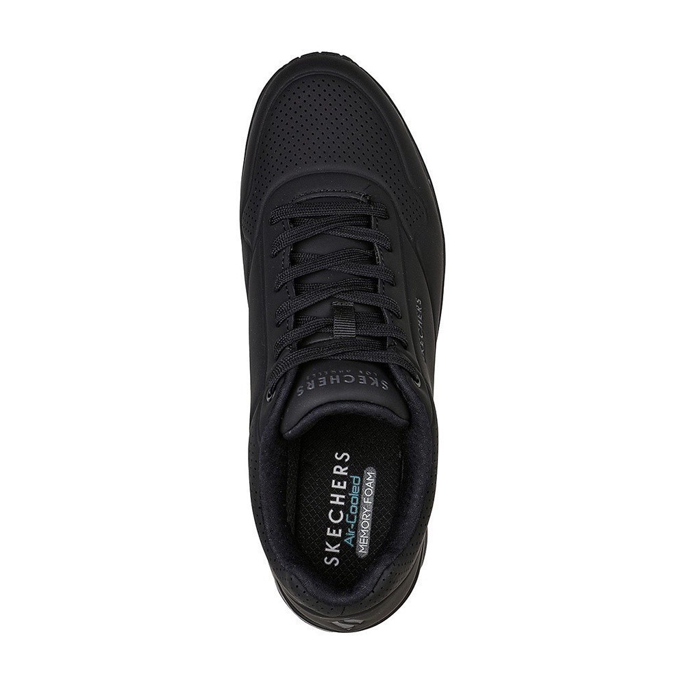 Skechers สเก็ตเชอร์ส รองเท้าผู้ชาย Men Sport Uno Shoes - 52458-BBK Air-Cooled Memory Foam