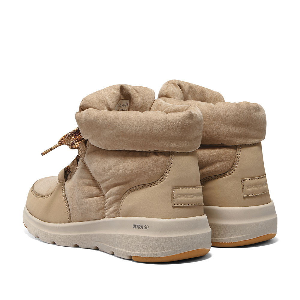 Skechers สเก็ตเชอร์ส รองเท้า ผู้หญิง On-The-Go Glacial Ultra Shoes - 144194-TAN