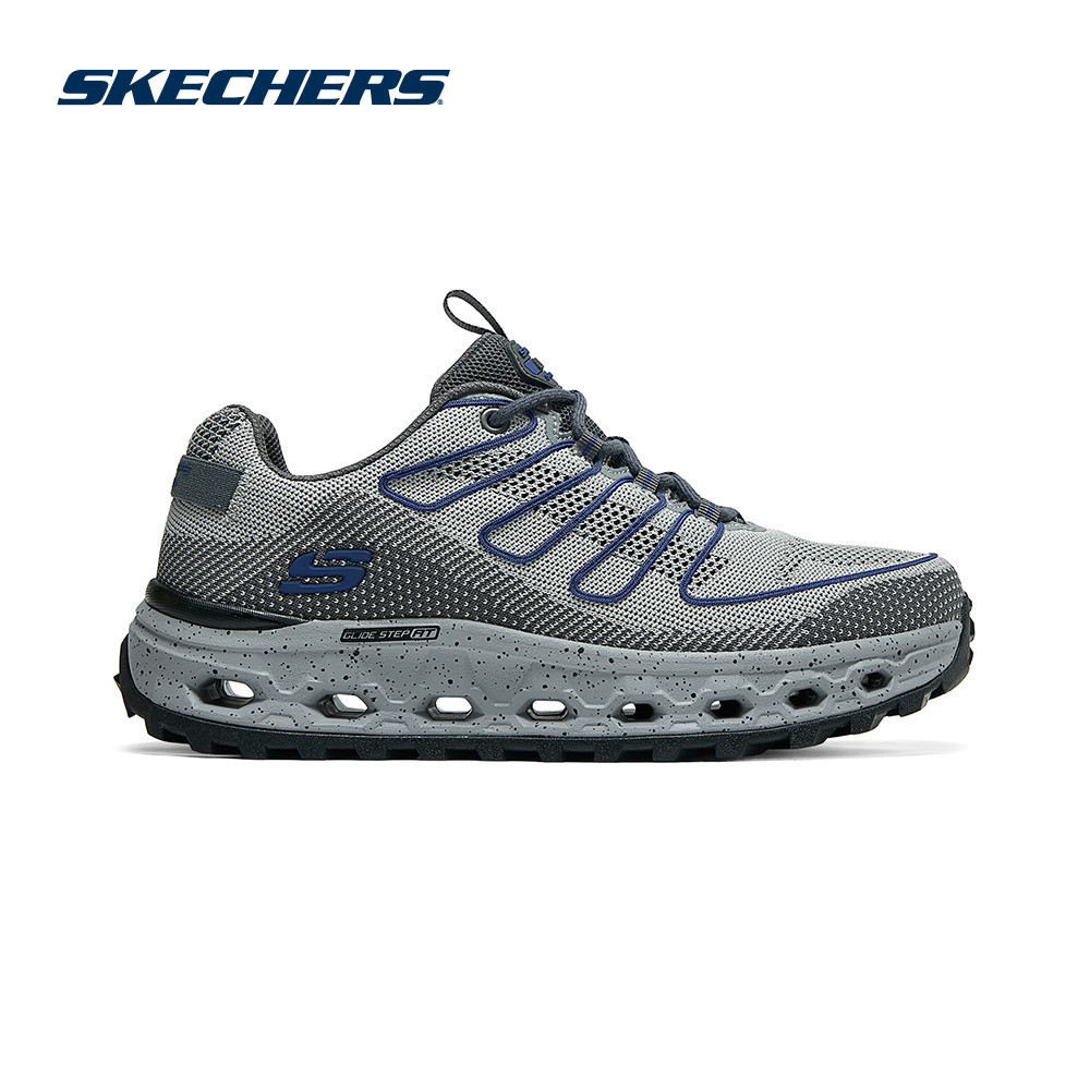 Skechers สเก็ตเชอร์ส รองเท้า ผู้ชาย Outdoor Glide-Step At Shoes - 237539-GYBL