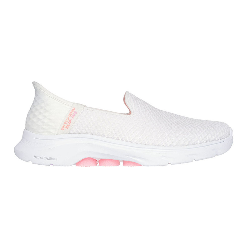 Skechers สเก็ตเชอร์ส รองเท้าผู้หญิง Women GOwalk 7 GOwalk Shoes - 125228-WPK - Air-Cooled Memory Foam