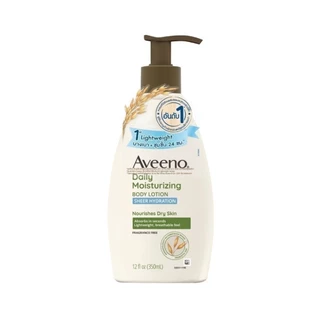 [มี 5 สูตรให้เลือก] อาวีโน่ โลชั่นทาผิว 350/354 มล. Aveeno Moisturizing Body Lotion 354 ml.