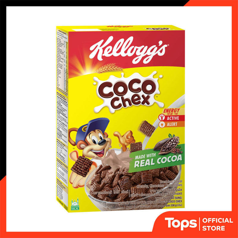 KELLOGGS เคลล็อกส์อาหารเช้าช็อกโกเช็ค 330กรัม [8852756304039]