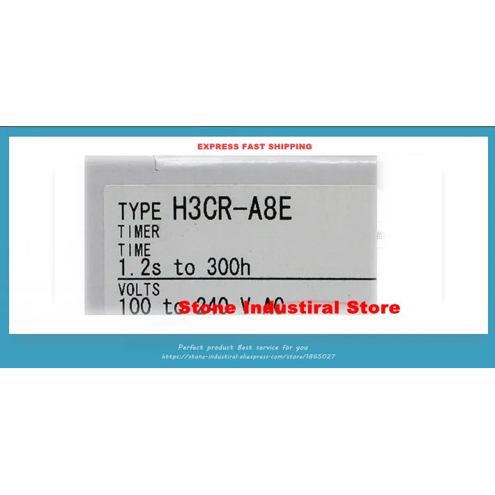 รีเลย์เวลา H3CR-A8E H3CR-A AC100-240V ควบคุมเวลาและเวลา ใหม่และต้นฉบับ