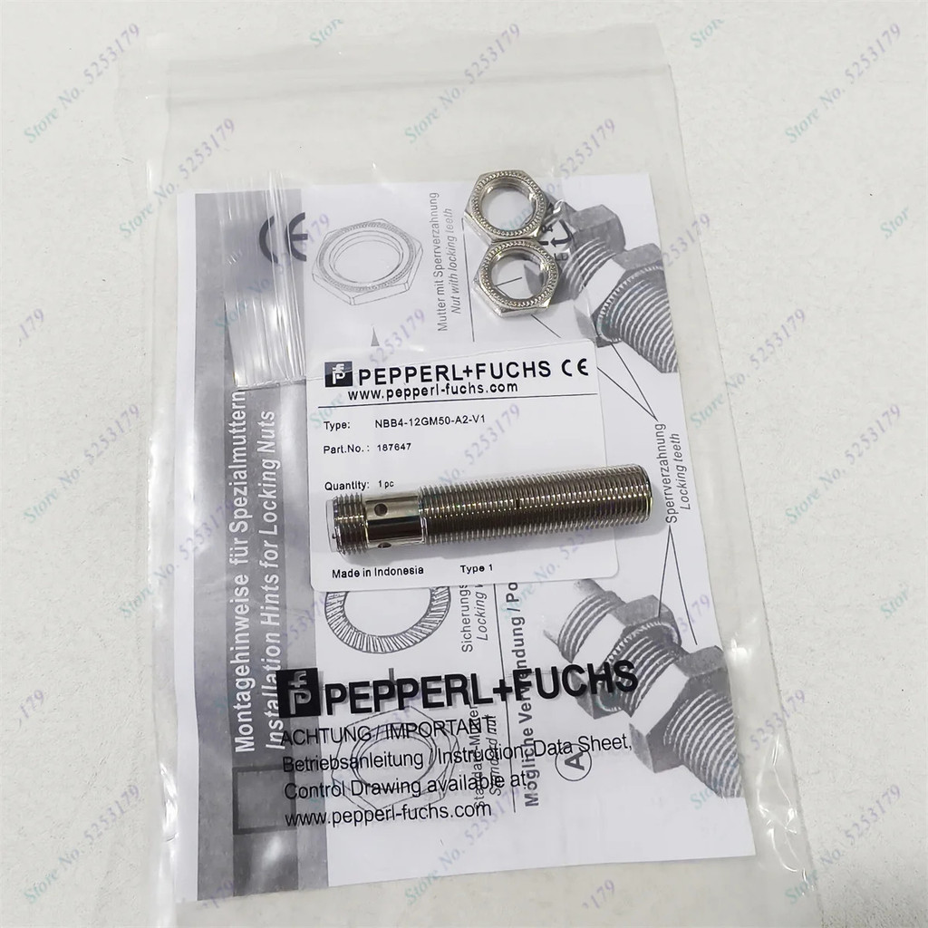 NBB4-12GM50-E2-V1 NBB4-12GM50-A2-V1 NBB4-12GM50-A0-V1 Inductive Proximity Switch Sensor ใหม่ High-Qu